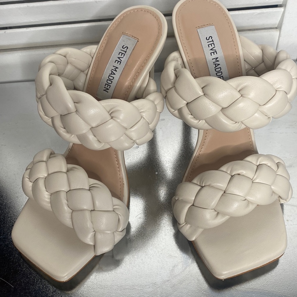 Steve Madden Braided Mules sz 8.5